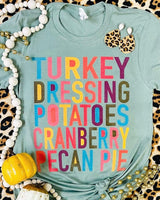 Youth / Toddler Turkey Dressing Potatoes - Light Grey