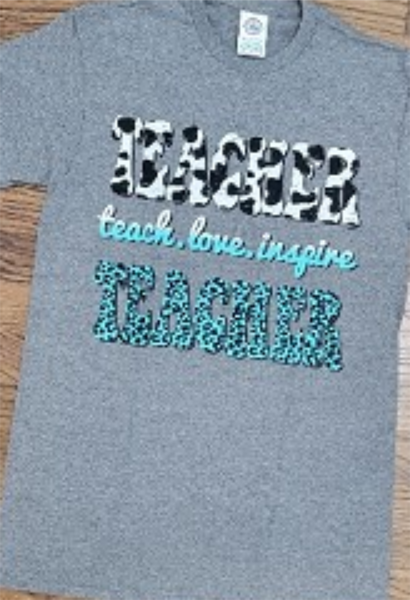 Teacher Teach Love Inspire