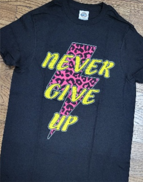 Never Give Up Black 46